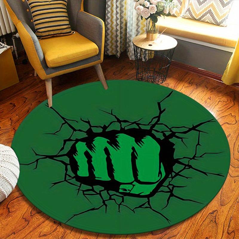 1pc Marvel Hulk Round Area Rug - Non-Slip, Machine Washable Polyester Carpet For Living Room & Bedroom Decor - Perfect Christmas Or Birthday 80cm/31.5in
1pc Marvel Hulk Round Area Rug - Non-Slip, Machine Washable Polyester Carpet For Living Room & Bedroom Decor - Perfect Christmas Or Birthday 80cm/31.5in