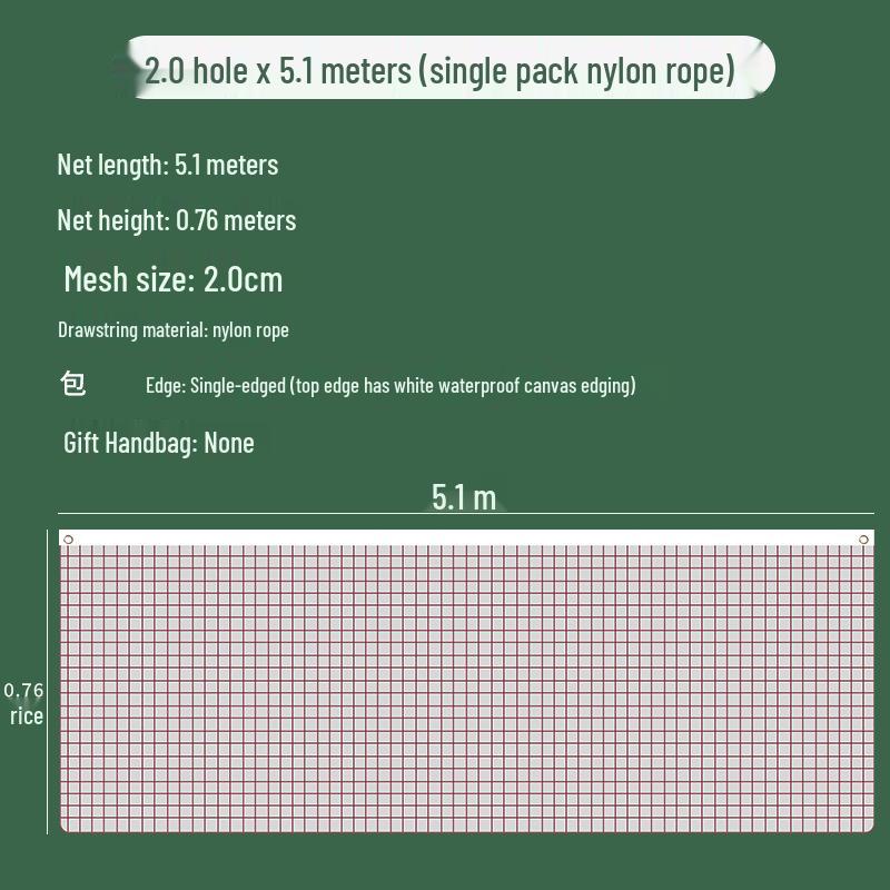 Прочная полипропиленовая сетка для бадминтона Weiyan - Складная, Портативная для соревнований в помещении/на открытом воздухе.
Прочная полипропиленовая сетка для бадминтона Weiyan - Складная, Портативная для соревнований в помещении/на открытом воздухе.