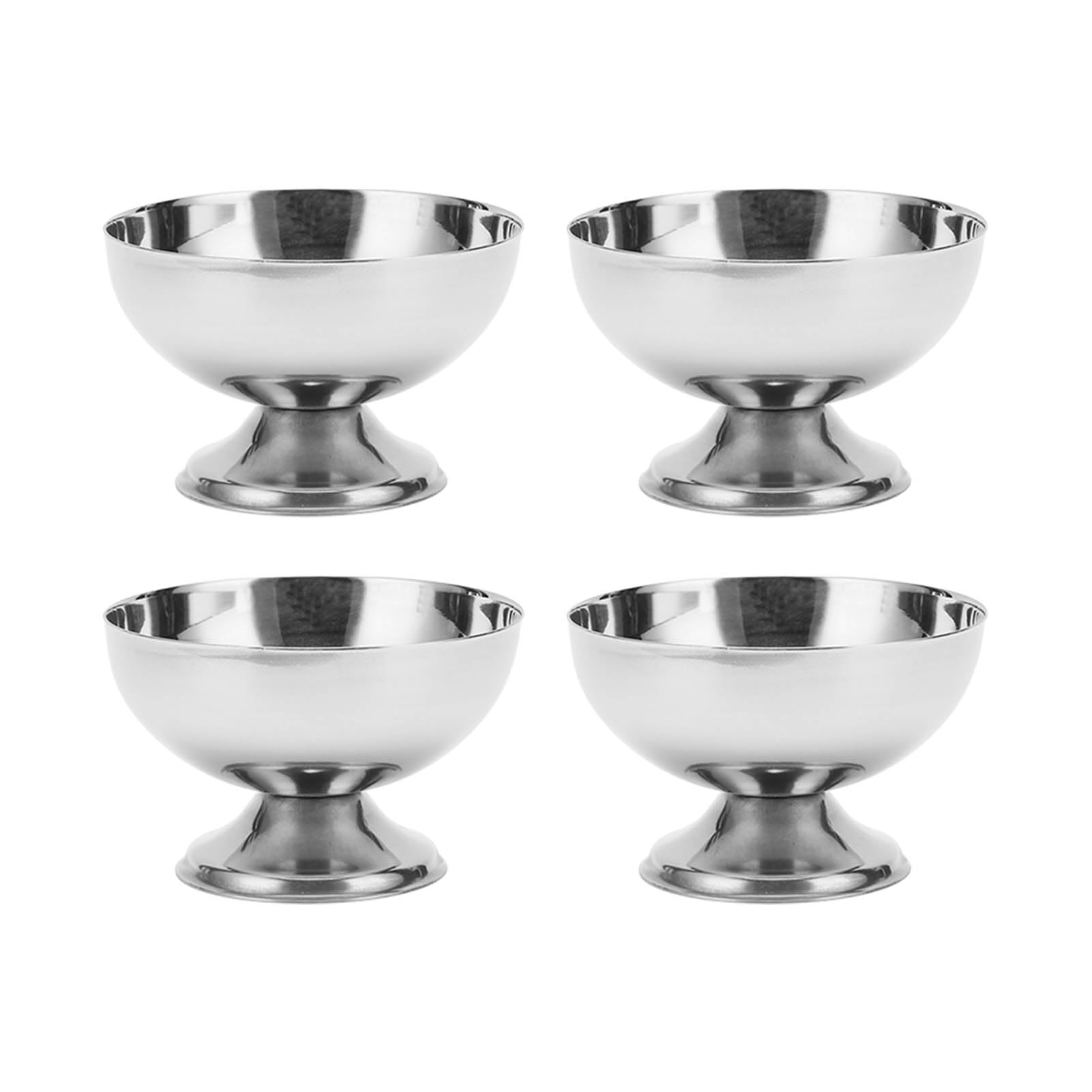 Металлический пудинг 4 миски для мороженого из нержавеющей стали, компактное хранение для вечеринки, чашки,
Металлический пудинг 4 миски для мороженого из нержавеющей стали, компактное хранение для вечеринки, чашки,