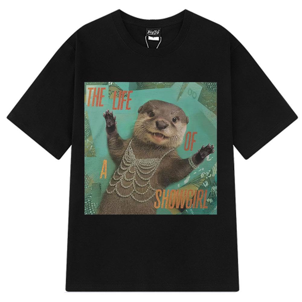 Funny Otter Meme Vintage TShirt Men Women Fashion T-shirt Summer Short-sleeved Cotton Casual Harajuku Loose T-shirts Streetwear 3XL
Funny Otter Meme Vintage TShirt Men Women Fashion T-shirt Summer Short-sleeved Cotton Casual Harajuku Loose T-shirts Streetwear 3XL
