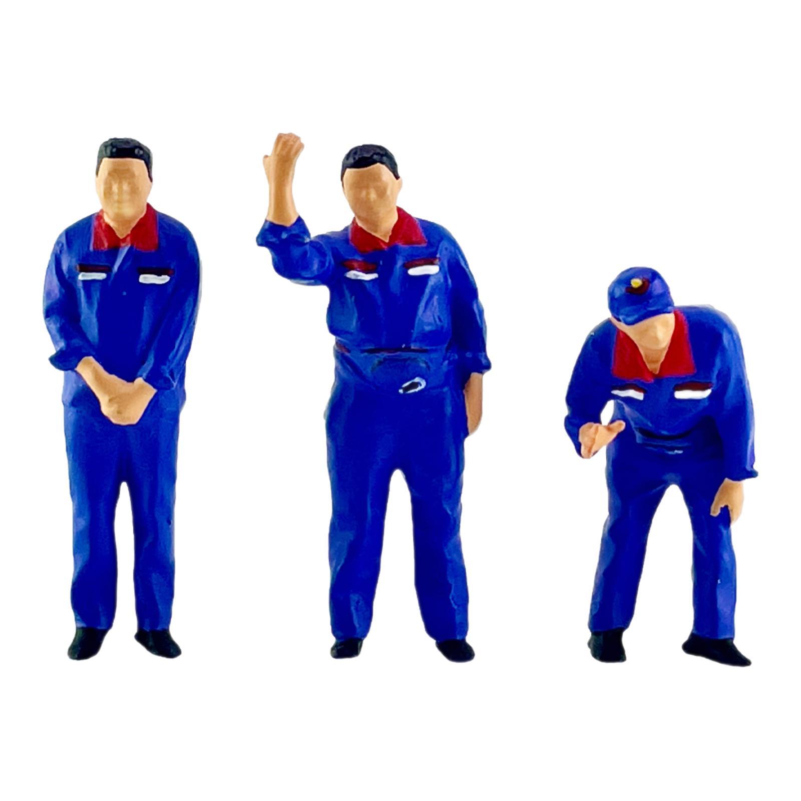 3x 1:64 Scale Miniature Model Gas Station People Figures Simulation Human синий
3x 1:64 Scale Miniature Model Gas Station People Figures Simulation Human синий