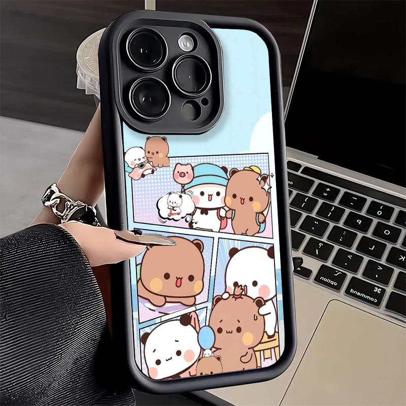 Bubu Dudu Cartoon Cute Phone Case for iPhone 16 17 Air 16E 15 Pro Max 14 Plus 13 12 Mini Capa Soft Shell Silicone Funda iPhone17Pro
Bubu Dudu Cartoon Cute Phone Case for iPhone 16 17 Air 16E 15 Pro Max 14 Plus 13 12 Mini Capa Soft Shell Silicone Funda iPhone17Pro