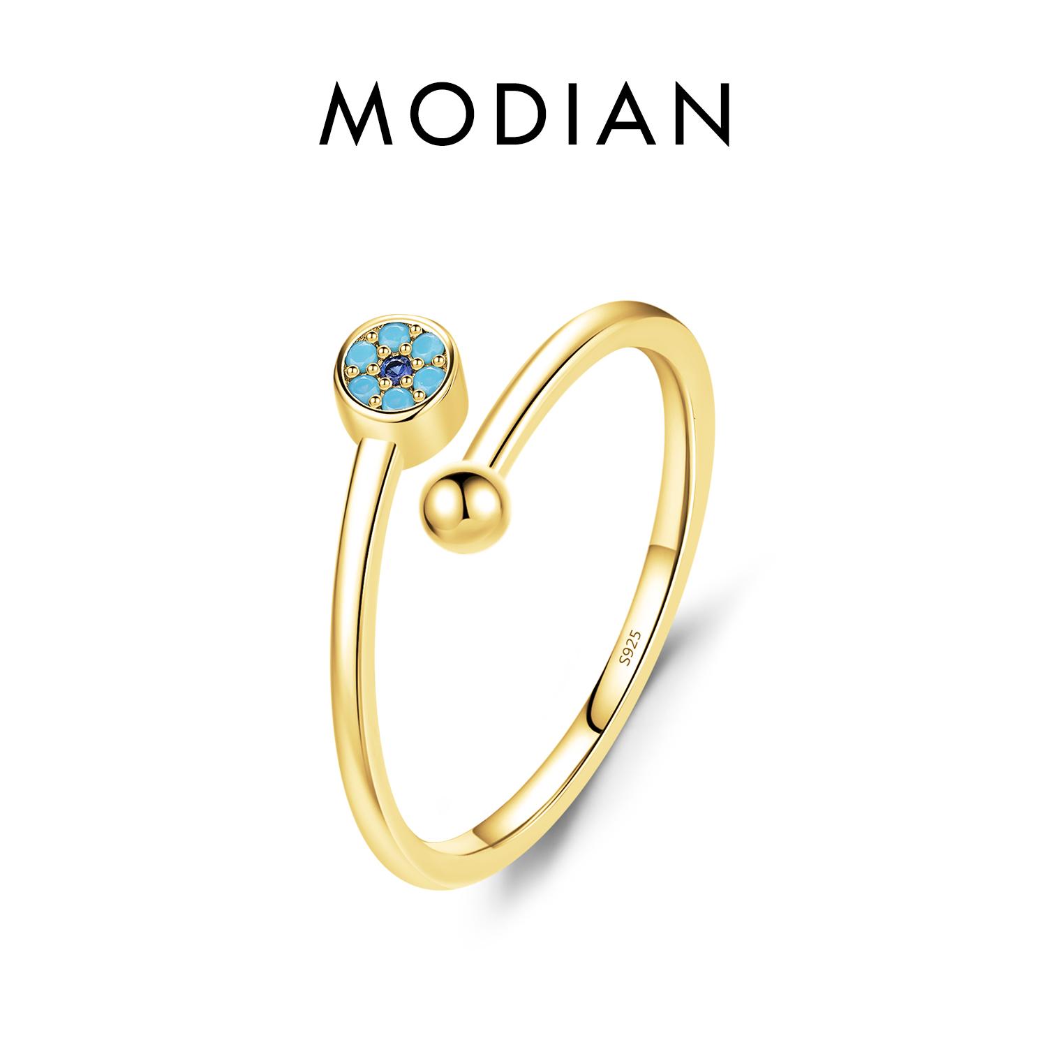 Модиан, настоящее серебро 925 пробы, открытый размер 6-9, бирюзовые модные глаза, регулируемое кольцо для женщин, штабелируемые изящные ювелирные изделия, подарки золотой
Модиан, настоящее серебро 925 пробы, открытый размер 6-9, бирюзовые модные глаза, регулируемое кольцо для женщин, штабелируемые изящные ювелирные изделия, подарки золотой