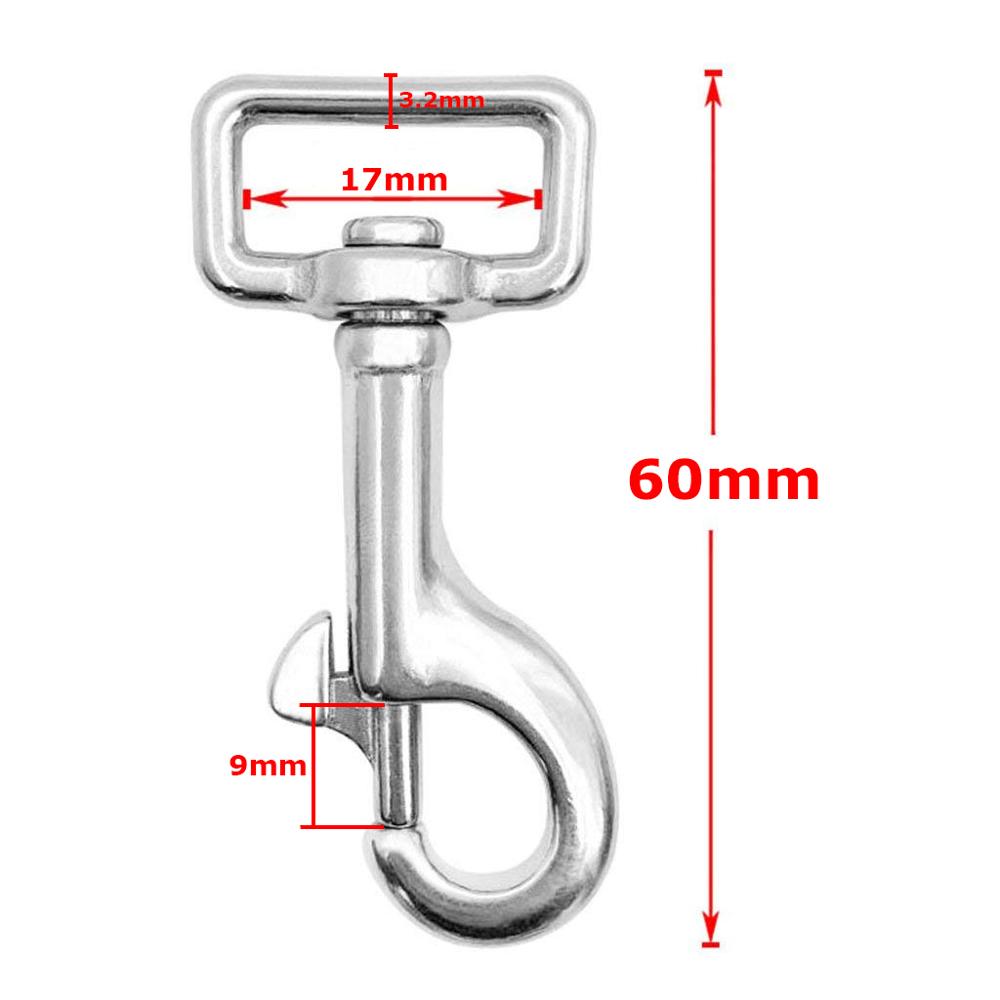 Поворотный болт из нержавеющей стали 316 с квадратным ушком, карабин 60/66/73 мм, зажим для дайвинга, такелажное оборудование для морской яхты, набор из 5 шт. 60mm 5Pcs
Поворотный болт из нержавеющей стали 316 с квадратным ушком, карабин 60/66/73 мм, зажим для дайвинга, такелажное оборудование для морской яхты, набор из 5 шт. 60mm 5Pcs