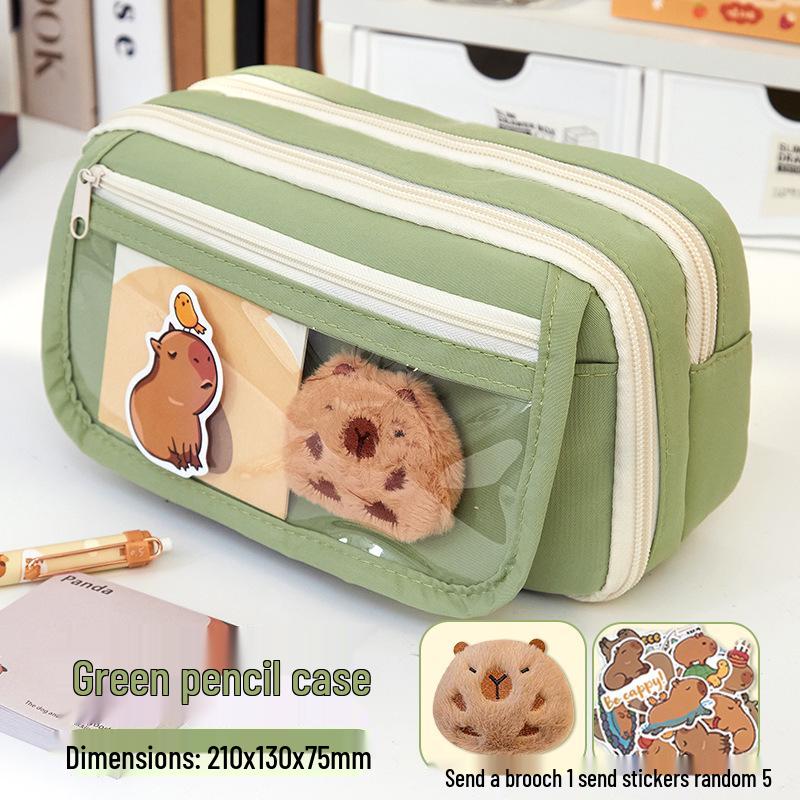 Пенал Капибара – Большой, Высококачественный Пенал для Девочек Начальной и Средней Школы
Пенал Капибара – Большой, Высококачественный Пенал для Девочек Начальной и Средней Школы