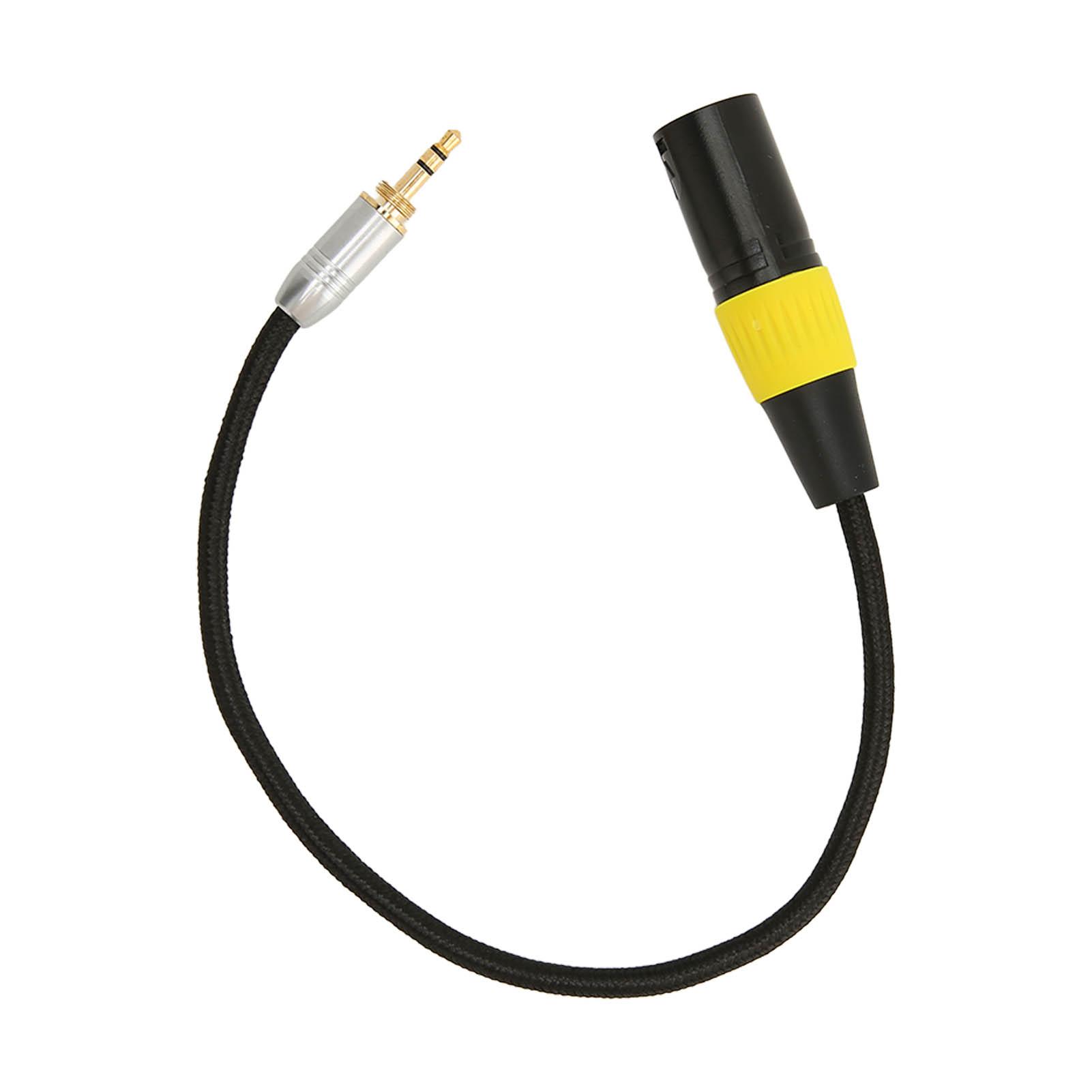 Кабель 3,5 мм штекер - XLR Бесшумный Позолоченный Кабель-адаптер 3,5 мм на 3-контактный XLR для микрофона, микшера, беспроводного микрофона
Кабель 3,5 мм штекер - XLR Бесшумный Позолоченный Кабель-адаптер 3,5 мм на 3-контактный XLR для микрофона, микшера, беспроводного микрофона
