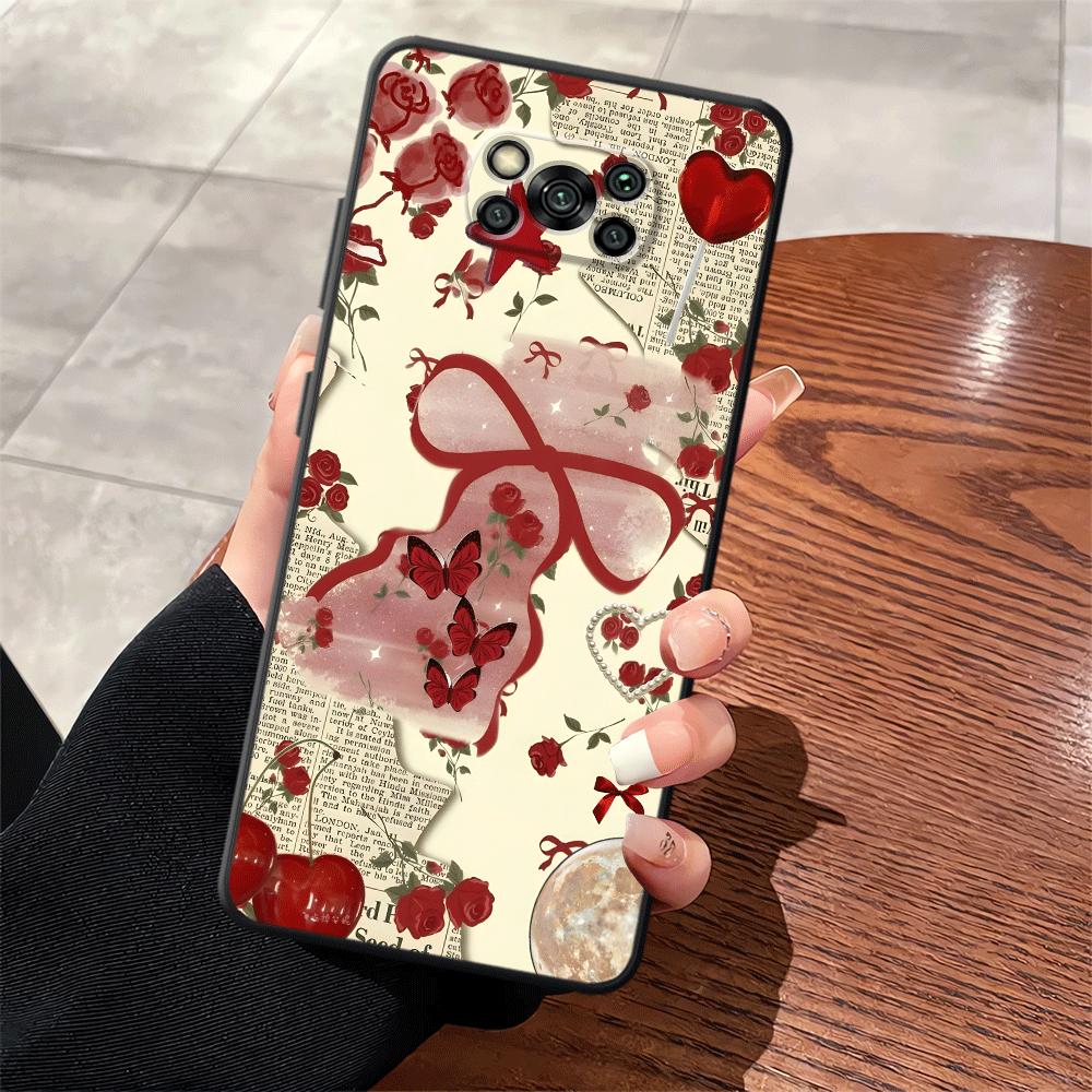 Funda Phone Cover Case for Xiaomi Poco F8 C71 C50 C61 X3 X4 X5 X7 Pro F1 F3 M5 M3 M4 M7 Pro C75 Rose Bow Poco C50
Funda Phone Cover Case for Xiaomi Poco F8 C71 C50 C61 X3 X4 X5 X7 Pro F1 F3 M5 M3 M4 M7 Pro C75 Rose Bow Poco C50