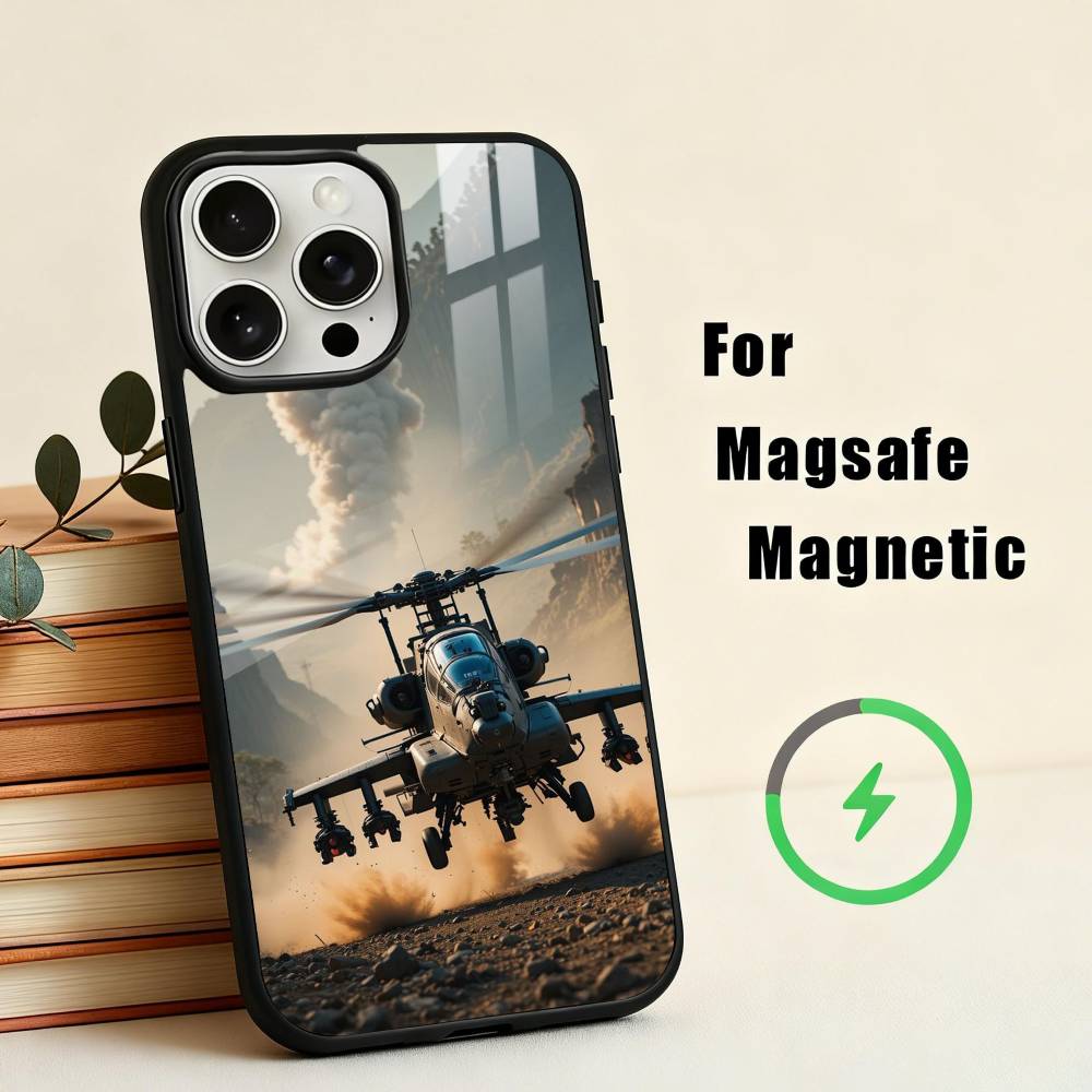 Apache AH-64 Helicopter G-Gunships Phone Case For iPhone17,16,15,14,13,12,11 Plus,Pro Max Magnetic For Magsafe Wireless Charging iPhone16PRO
Apache AH-64 Helicopter G-Gunships Phone Case For iPhone17,16,15,14,13,12,11 Plus,Pro Max Magnetic For Magsafe Wireless Charging iPhone16PRO