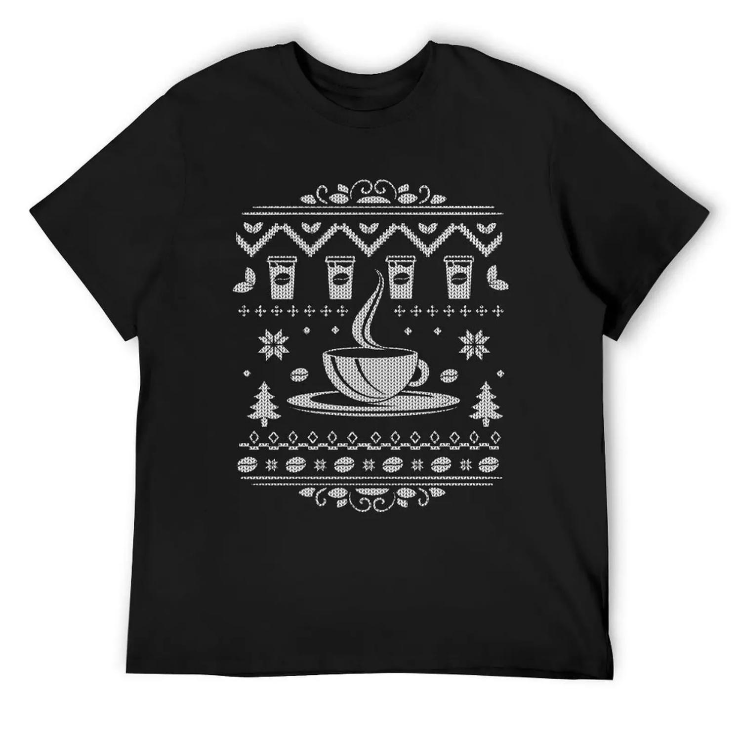 Coffee Lovers Ugly Sweater T-Shirt new gifts and t-shirts heavyweights animal prinfor boys Men s t-shirt XXXXXL чорний
Coffee Lovers Ugly Sweater T-Shirt new gifts and t-shirts heavyweights animal prinfor boys Men s t-shirt XXXXXL чорний