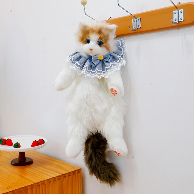 Simulation ragdoll cat doll plush toy cute scarf kitten plush bag little girl gift doll backpack 55cm 0.92kg синій
Simulation ragdoll cat doll plush toy cute scarf kitten plush bag little girl gift doll backpack 55cm 0.92kg синій