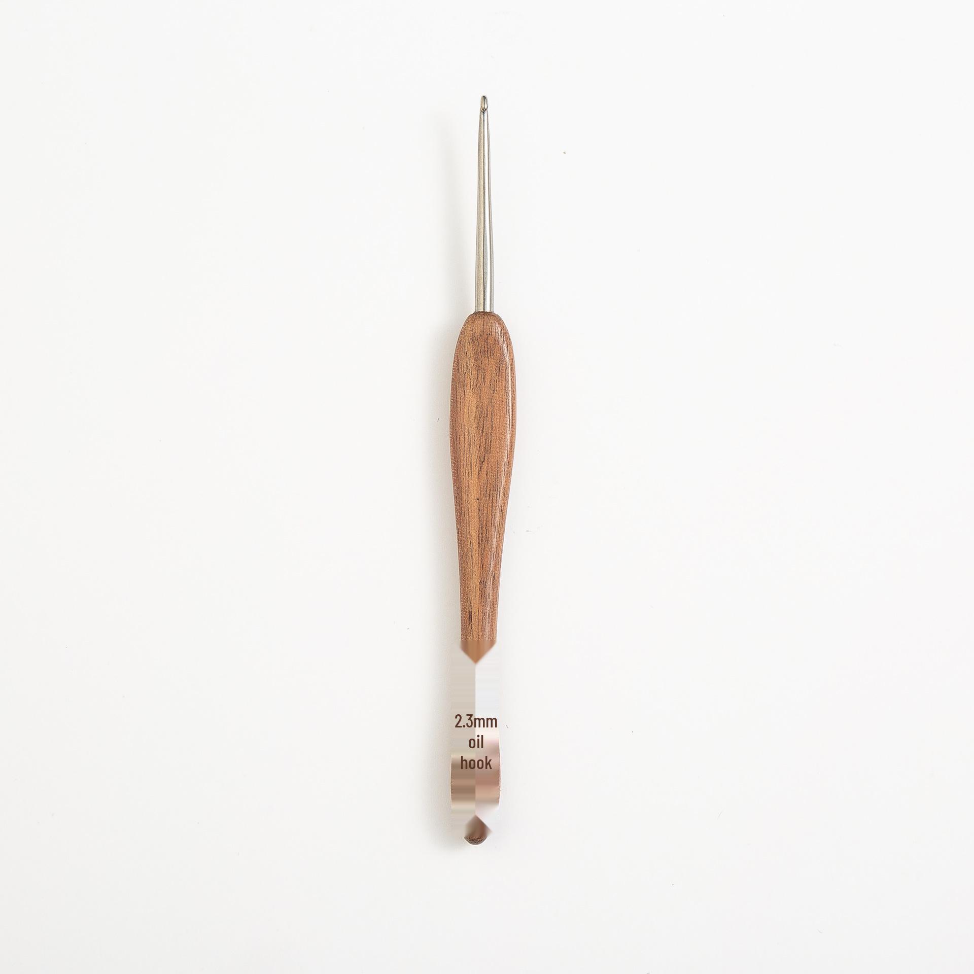 Blood Sandalwood Handle Stainless Steel Crochet Hook for Yarn and Doll Knitting
Blood Sandalwood Handle Stainless Steel Crochet Hook for Yarn and Doll Knitting