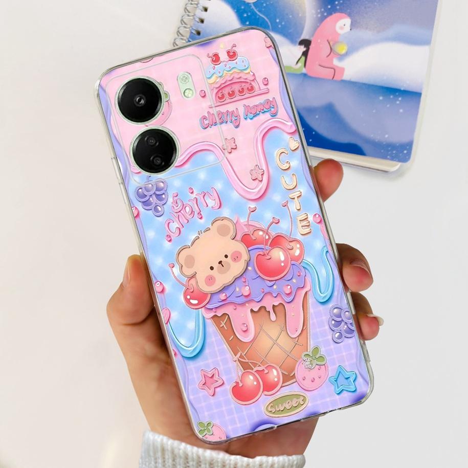 For Xiaomi Redmi 13C Case Cover 6.74 Soft Transparent Silicone Fashion Butterfly Phone Back Cover For Xiomi Redmi 13C 13 C Capa Redmi 13C
For Xiaomi Redmi 13C Case Cover 6.74 Soft Transparent Silicone Fashion Butterfly Phone Back Cover For Xiomi Redmi 13C 13 C Capa Redmi 13C