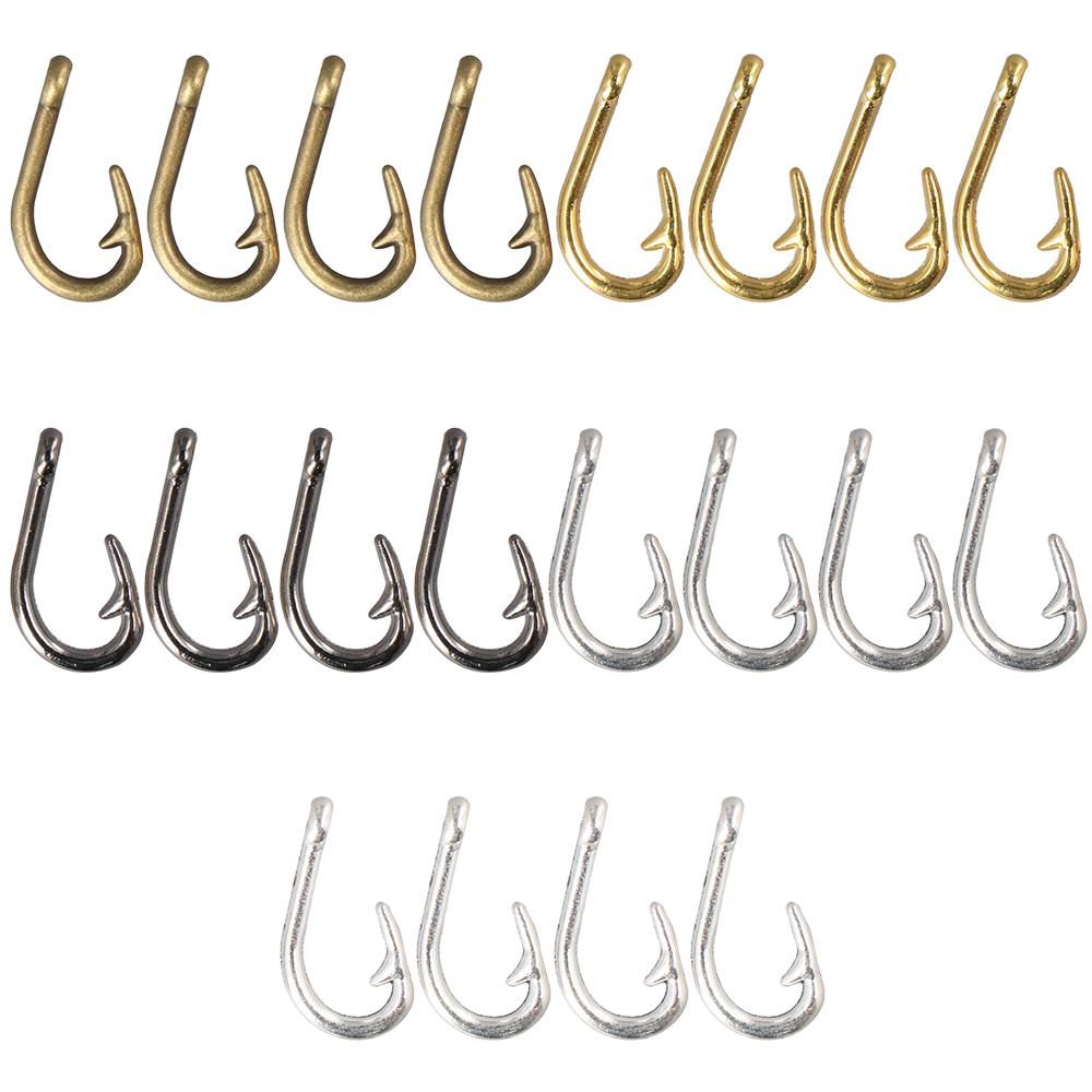 20pcs Craft Supplies Alloy Fish Hook Charm Pendants Metal Dangle DIY золотий
20pcs Craft Supplies Alloy Fish Hook Charm Pendants Metal Dangle DIY золотий