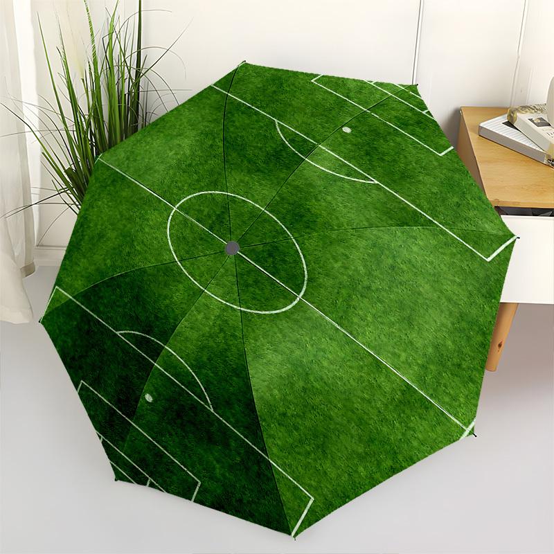 Soccer Field Themed Automatic Opening and Closing Umbrella, Brightly Colored 8-rib Portable Umbrella, Suitable for Men and Women, A Perfect
Soccer Field Themed Automatic Opening and Closing Umbrella, Brightly Colored 8-rib Portable Umbrella, Suitable for Men and Women, A Perfect