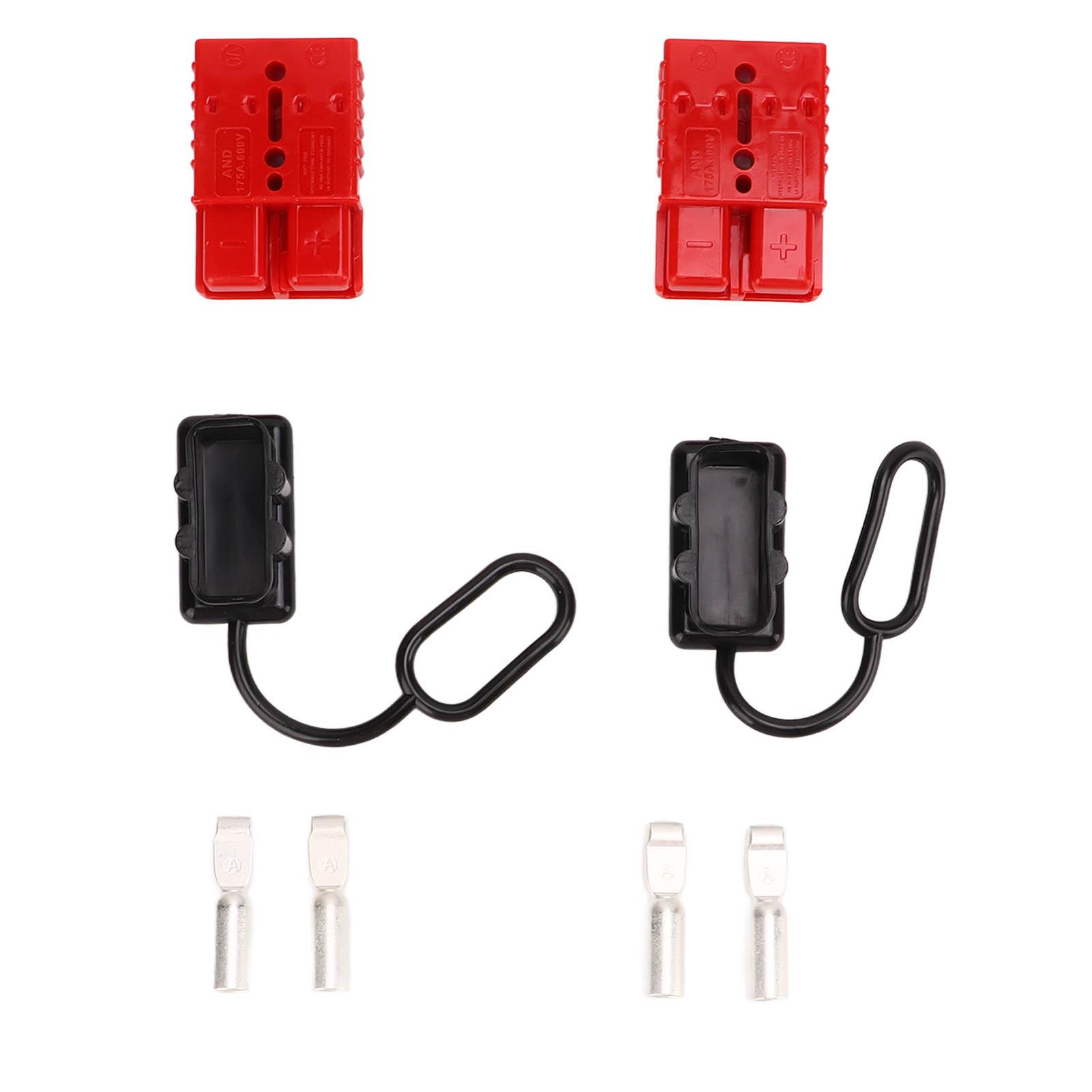 2 Set Red 10AWG 600V Battery Quick Connect Disconnect Plug 175A Wire Harness Plug Kit Universal
2 Set Red 10AWG 600V Battery Quick Connect Disconnect Plug 175A Wire Harness Plug Kit Universal