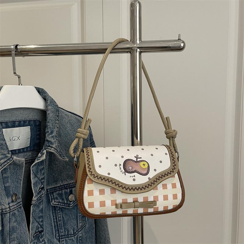 Cute Apple Plaid Patchwork Pu Shoulder Bags for Women Ctrast Color Sweet Bow Ladies Crossbody Bag Portable Girls Handbags коричневый
Cute Apple Plaid Patchwork Pu Shoulder Bags for Women Ctrast Color Sweet Bow Ladies Crossbody Bag Portable Girls Handbags коричневый