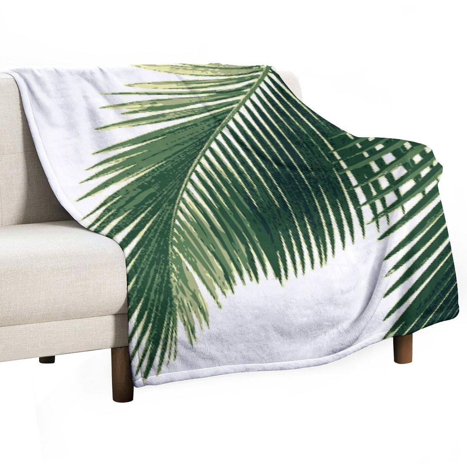 Tropical Palm Leaves Throw Blanket Camping Luxury for babies Sofa Throw Blankets 30x40in
Tropical Palm Leaves Throw Blanket Camping Luxury for babies Sofa Throw Blankets 30x40in
