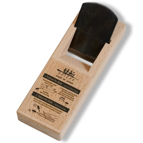 SUIZAN Рубанок, ширина лезвия 42 мм - Компактный, одинарный, общая длина 150 мм, деревообрабатывающий DIY рубанок
SUIZAN Рубанок, ширина лезвия 42 мм - Компактный, одинарный, общая длина 150 мм, деревообрабатывающий DIY рубанок