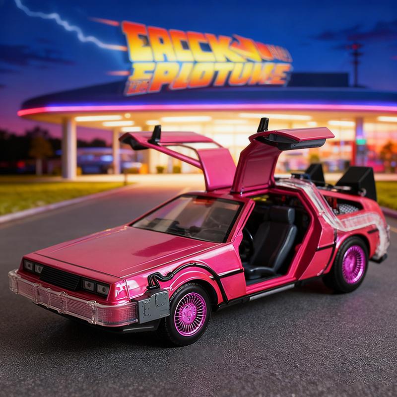 JADA 1:24 Back To The Future Time Machine DMC-12 Alloy Diecasts & Toy Vehicles Car Model Miniature Scale Model Car For Children
JADA 1:24 Back To The Future Time Machine DMC-12 Alloy Diecasts & Toy Vehicles Car Model Miniature Scale Model Car For Children