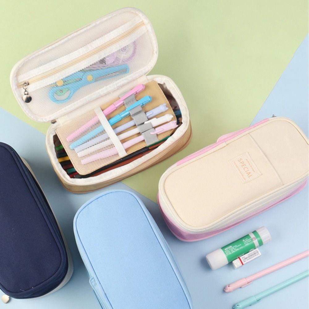 Multi-Layer Pen Organizer Large Capacity Macaron Color Pen Case Portable Pen Storage Bag Artist светло-синий/белый
Multi-Layer Pen Organizer Large Capacity Macaron Color Pen Case Portable Pen Storage Bag Artist светло-синий/белый
