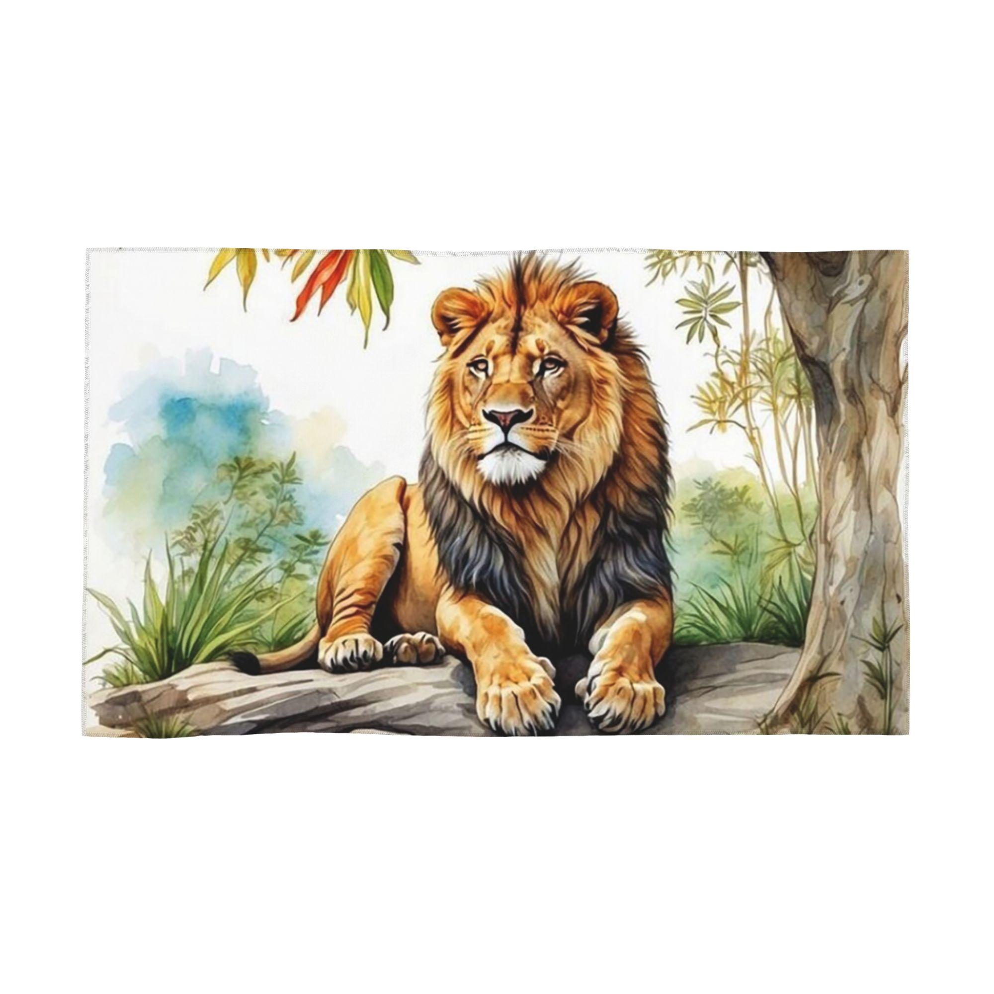 A Lion In A Forest Soft Face Towel Quick Dry Pool Bath Cotton Towels Breathable W30*H60(CM)
A Lion In A Forest Soft Face Towel Quick Dry Pool Bath Cotton Towels Breathable W30*H60(CM)