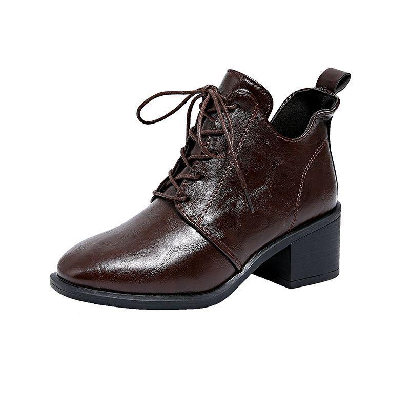 Женские ботильоны на высоком каблуке в британском и французском ретро-стиле с квадратным носком - 2025 Универсальный массивный каблук для осени и зимы. 39 коричневый
Женские ботильоны на высоком каблуке в британском и французском ретро-стиле с квадратным носком - 2025 Универсальный массивный каблук для осени и зимы. 39 коричневый