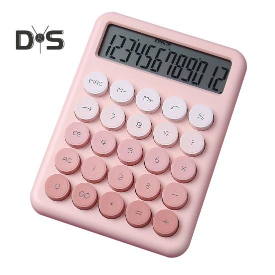 Настільний калькулятор 12-значний великий РК-дисплей Імітація механічної клавіатури Дизайн великої кнопки Естетичний калькулятор рожевий
Настільний калькулятор 12-значний великий РК-дисплей Імітація механічної клавіатури Дизайн великої кнопки Естетичний калькулятор рожевий