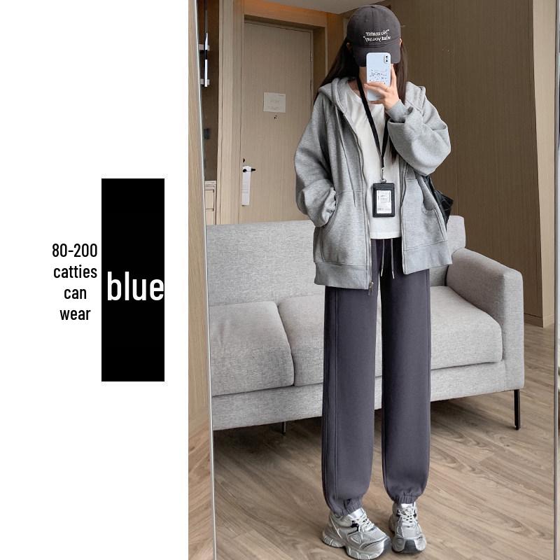 2026 Spring/Autumn Maternity Joggers: Casual, Plus Size, Relaxed Fit, No Belly Support, Petite-Friendly Sports Pants One Size (80-110 kg) синій
2026 Spring/Autumn Maternity Joggers: Casual, Plus Size, Relaxed Fit, No Belly Support, Petite-Friendly Sports Pants One Size (80-110 kg) синій