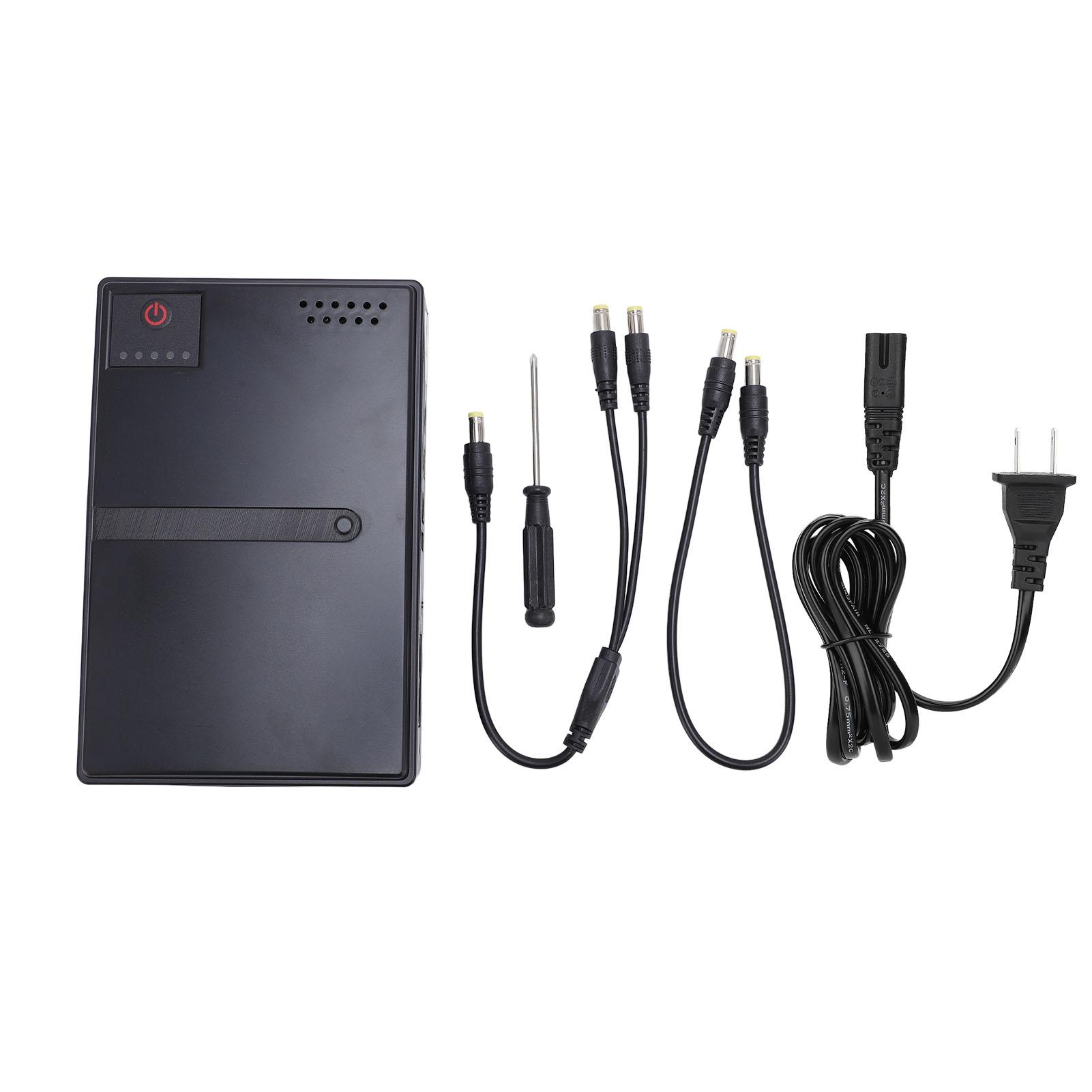 Блок живлення постійного струму UPS 5V 9V 12V вихід безперебійного живлення для маршрутизатора, смартфона, домашньої камери EU Plug
Блок живлення постійного струму UPS 5V 9V 12V вихід безперебійного живлення для маршрутизатора, смартфона, домашньої камери EU Plug