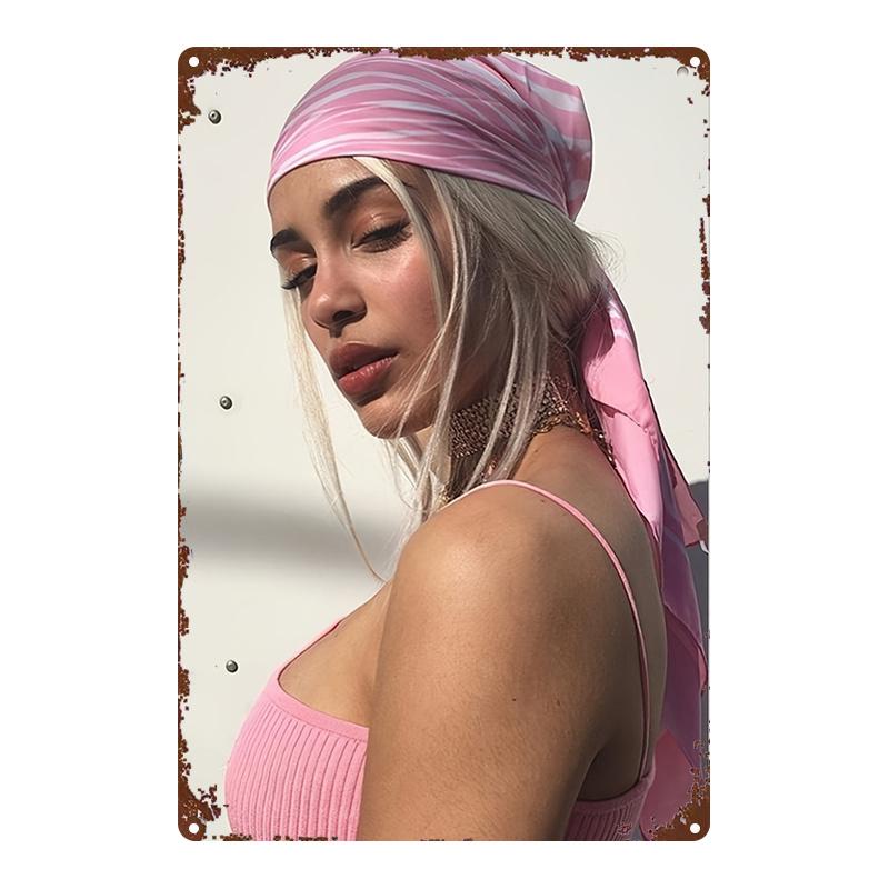 D PC Pink Striped Bandana Woman Metal Sign x Inch Rustproof Wall Art for Home Bar Restaurant Decor 20x30cm(7.8x11.8inch)
D PC Pink Striped Bandana Woman Metal Sign x Inch Rustproof Wall Art for Home Bar Restaurant Decor 20x30cm(7.8x11.8inch)