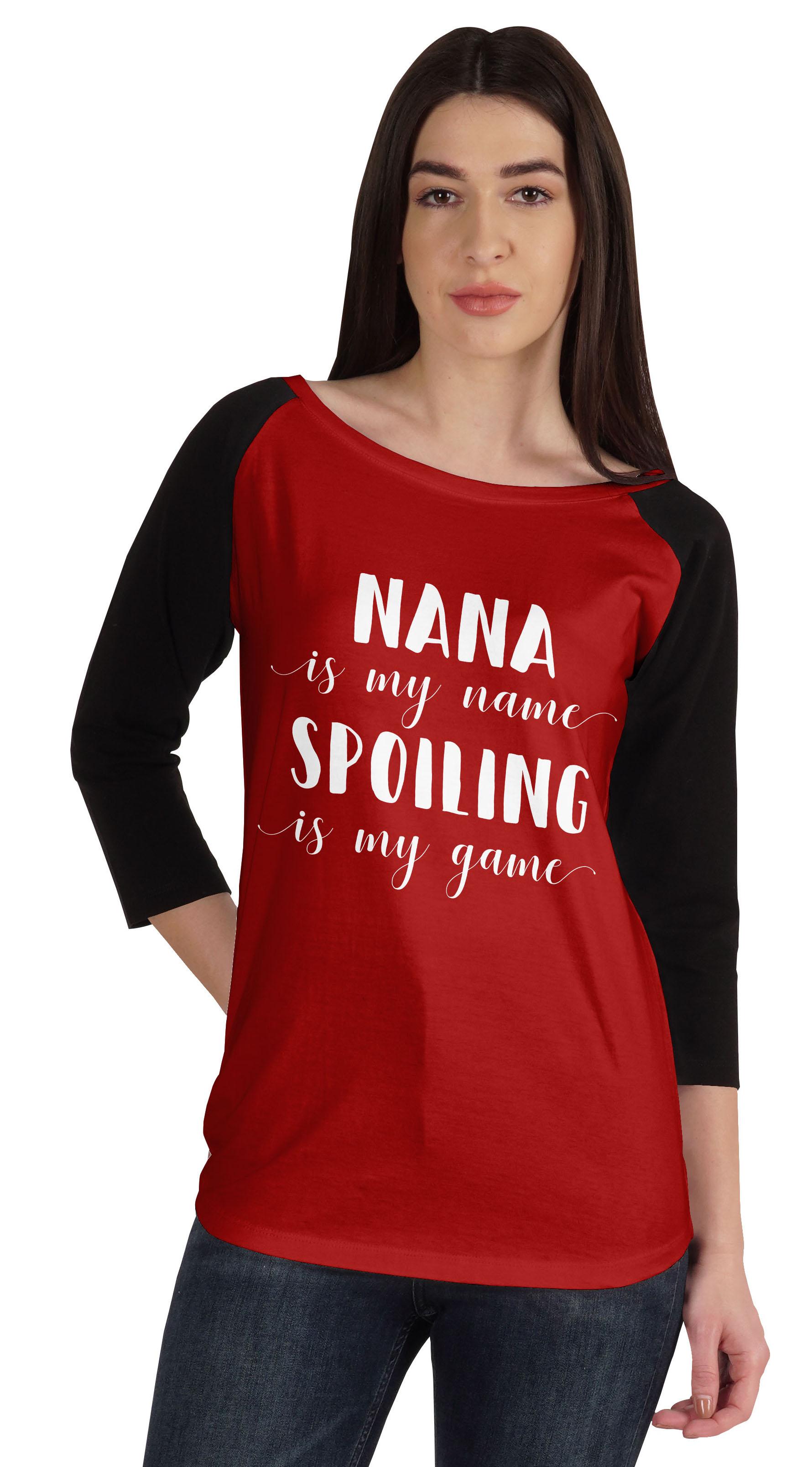 Inkmeso Nana Is My Name Spoiling Is My Game T-Shirt Grandmother Gift Tshirt XXL червоний
Inkmeso Nana Is My Name Spoiling Is My Game T-Shirt Grandmother Gift Tshirt XXL червоний