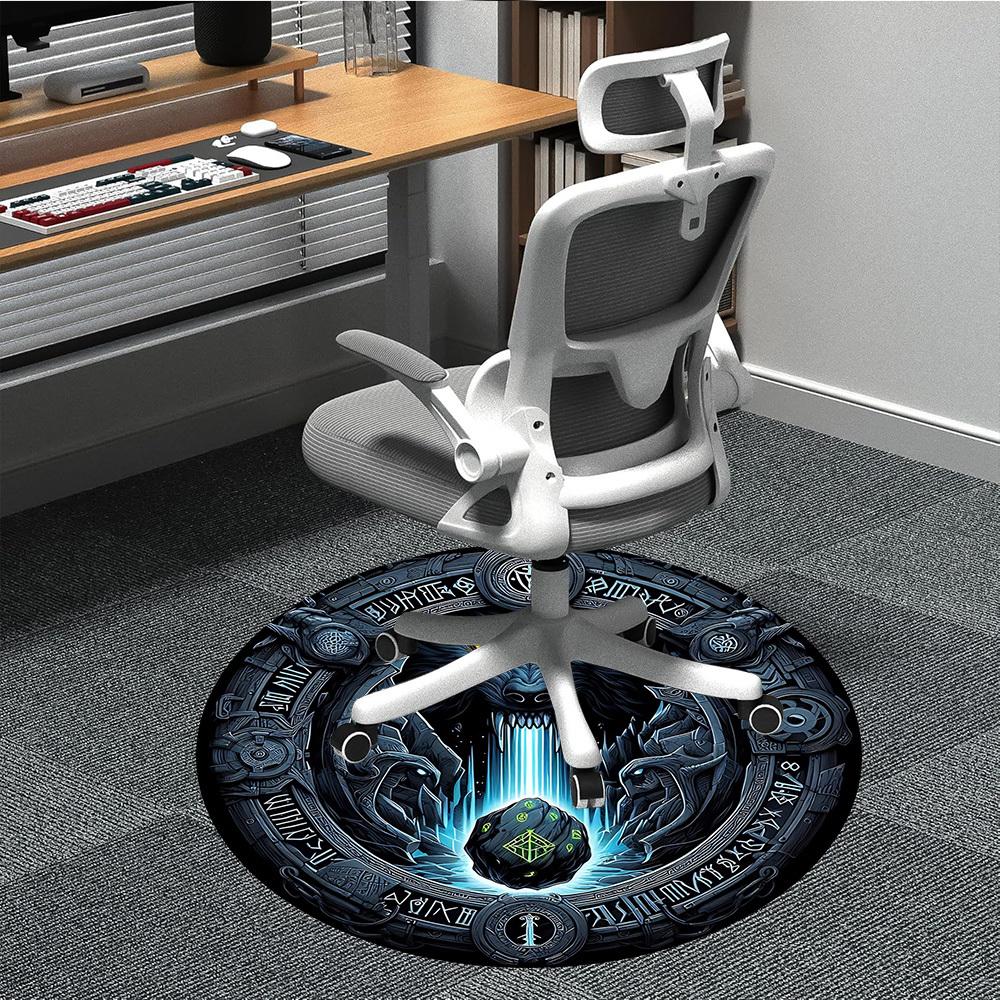1pc Wolf Emblem Chair Carpet for Office, Round Polyester Mat, Indoor Decor for Office, Easycare Fabric, Washable Non-slip Area Carpet 80cm
1pc Wolf Emblem Chair Carpet for Office, Round Polyester Mat, Indoor Decor for Office, Easycare Fabric, Washable Non-slip Area Carpet 80cm
