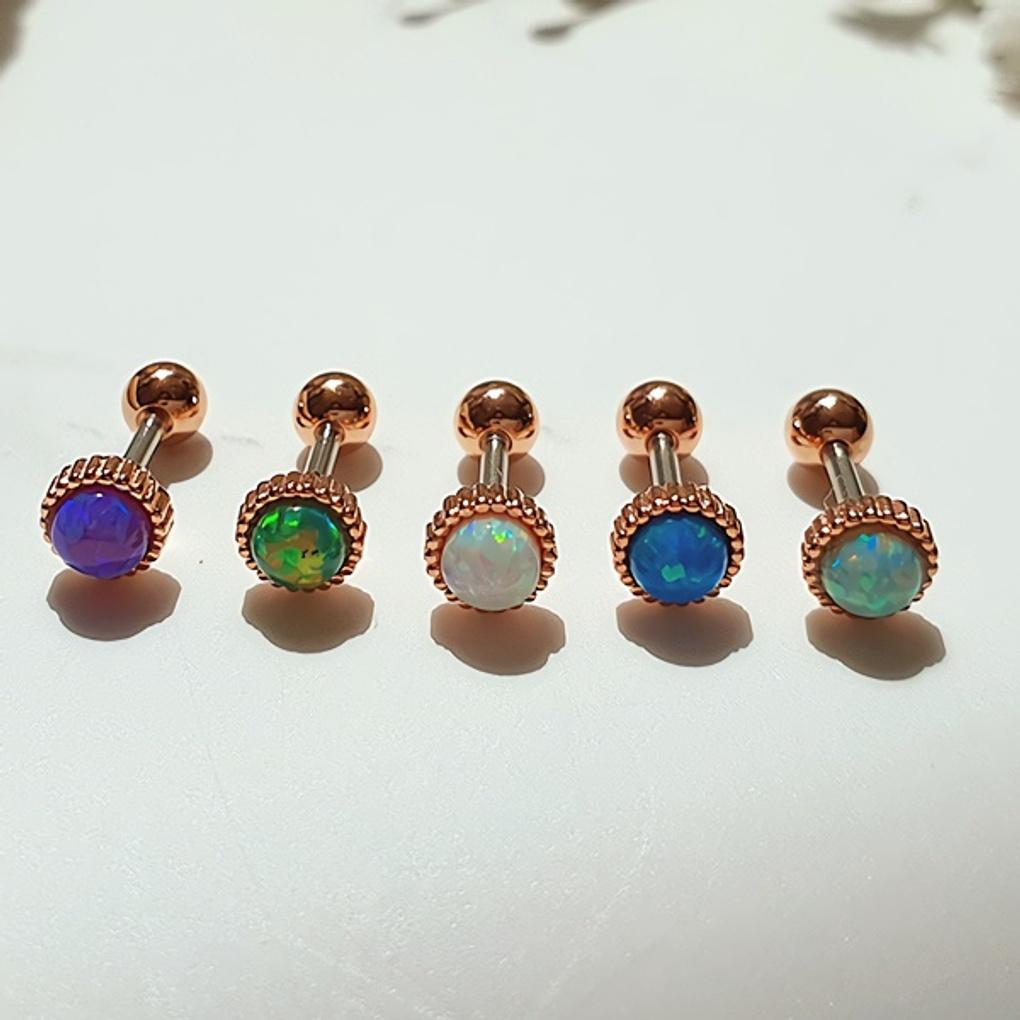 Women s Surgical Steel Vivid Circle Piercing Inner Conch white
Women s Surgical Steel Vivid Circle Piercing Inner Conch white