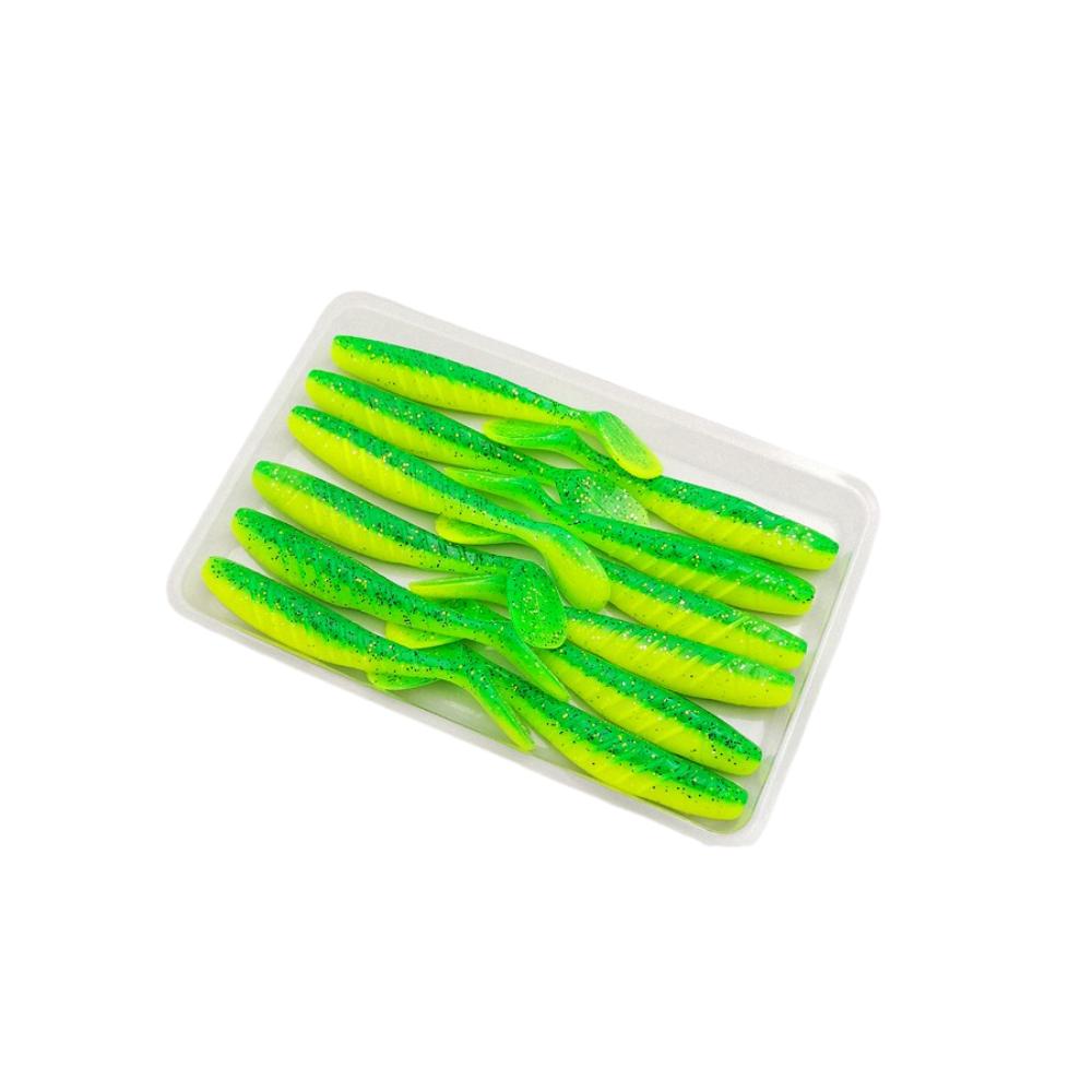 16Pcs Shining Laser Soft Fishing Lures Swing Wobbler Simulated Fake Bait Artificial Bait Minnow зелений
16Pcs Shining Laser Soft Fishing Lures Swing Wobbler Simulated Fake Bait Artificial Bait Minnow зелений