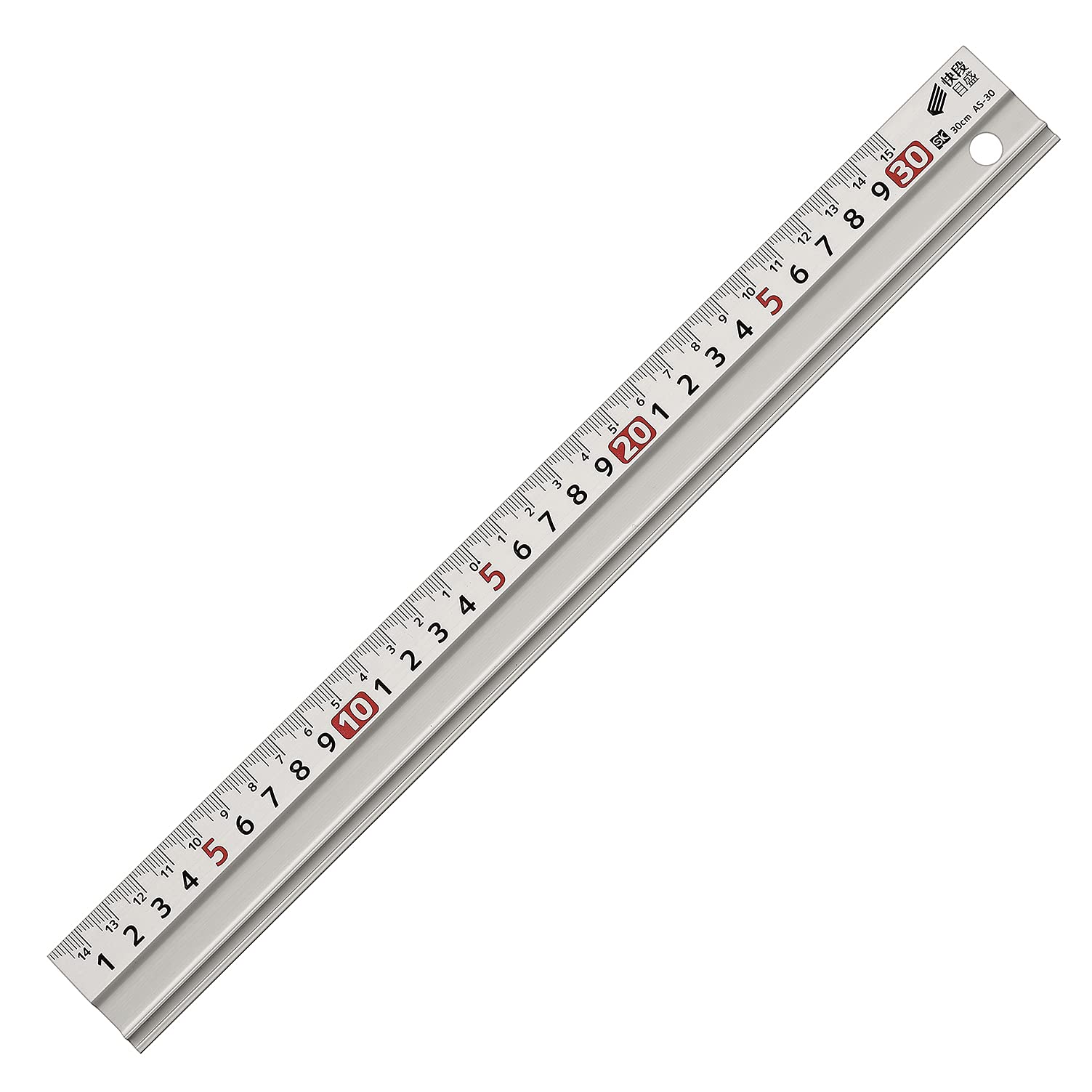 Niigata Seiki SK aluminum scale Kaidan scale 30cm with groove for grooving AS-30
Niigata Seiki SK aluminum scale Kaidan scale 30cm with groove for grooving AS-30