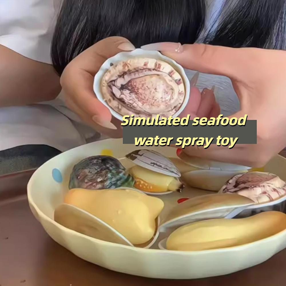 Handheld Seafood Abalone Water Spray Toys Splashing Spray Water-Sprinkling Toy Summer Abalone
Handheld Seafood Abalone Water Spray Toys Splashing Spray Water-Sprinkling Toy Summer Abalone