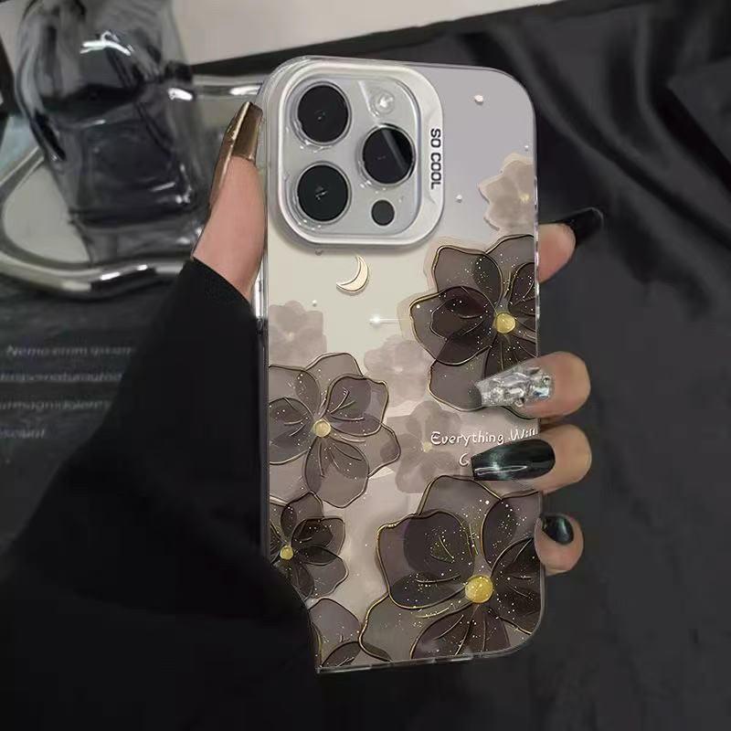 Gold-Edged Floral Case for iPhone Models 13-17 Promax - European & American Style iPhone 12Pro
Gold-Edged Floral Case for iPhone Models 13-17 Promax - European & American Style iPhone 12Pro