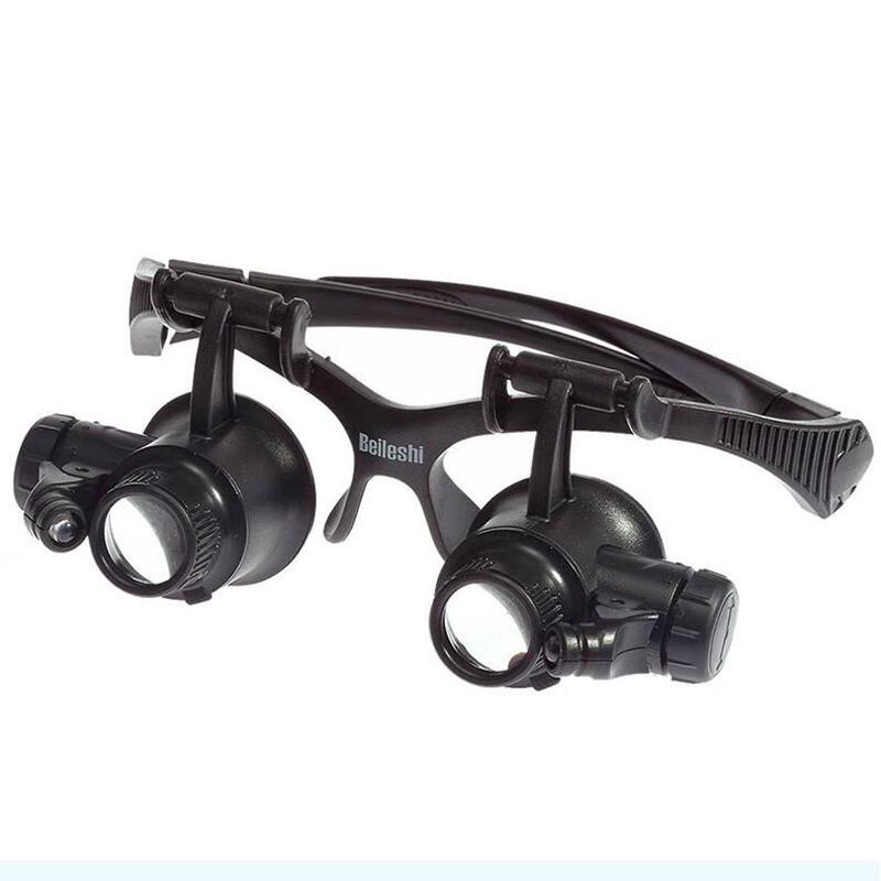 Miling Headband Magnifier with LED Light
Miling Headband Magnifier with LED Light