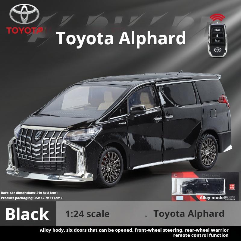1:24 Genuine Toyota Alphard Key Version Alloy Simulation Luxury MPV Car Model Pull Back Collectible Ornament Toy Car Boys чорний
1:24 Genuine Toyota Alphard Key Version Alloy Simulation Luxury MPV Car Model Pull Back Collectible Ornament Toy Car Boys чорний