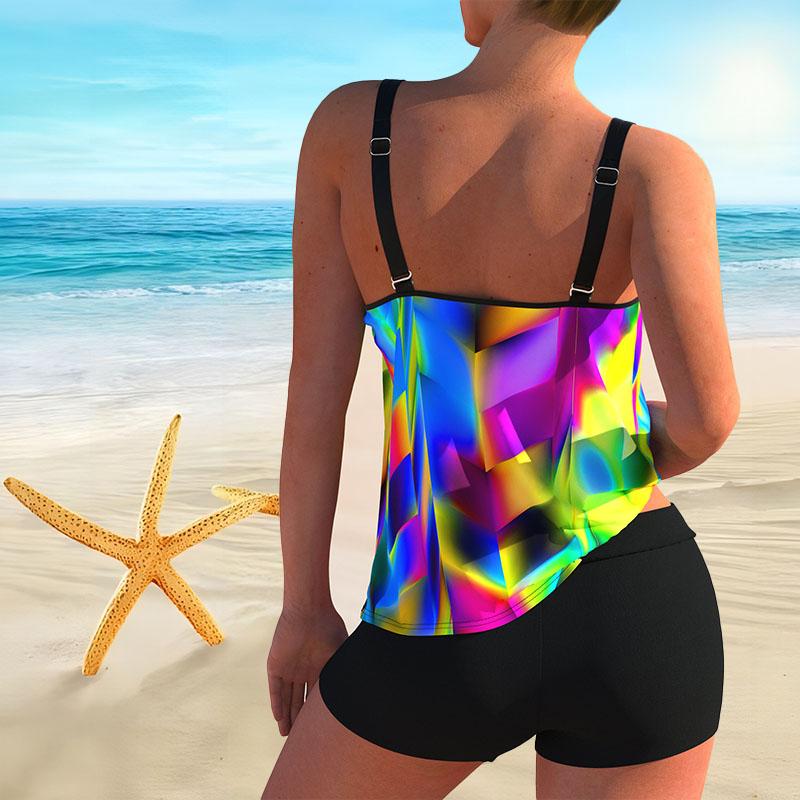 Женский купальник-бретелька с ярким принтом, бикини с короткой майкой, купальник 3XL разноцветный
Женский купальник-бретелька с ярким принтом, бикини с короткой майкой, купальник 3XL разноцветный