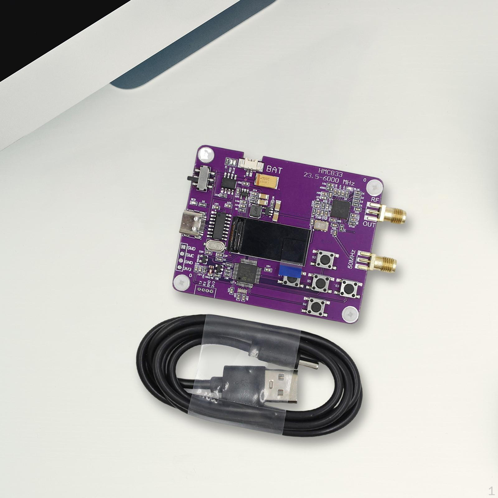 Signal Source 23.5-6000MHz RF Module,Serial Port Control Maintenance Repair Point Mode Sweep
Signal Source 23.5-6000MHz RF Module,Serial Port Control Maintenance Repair Point Mode Sweep