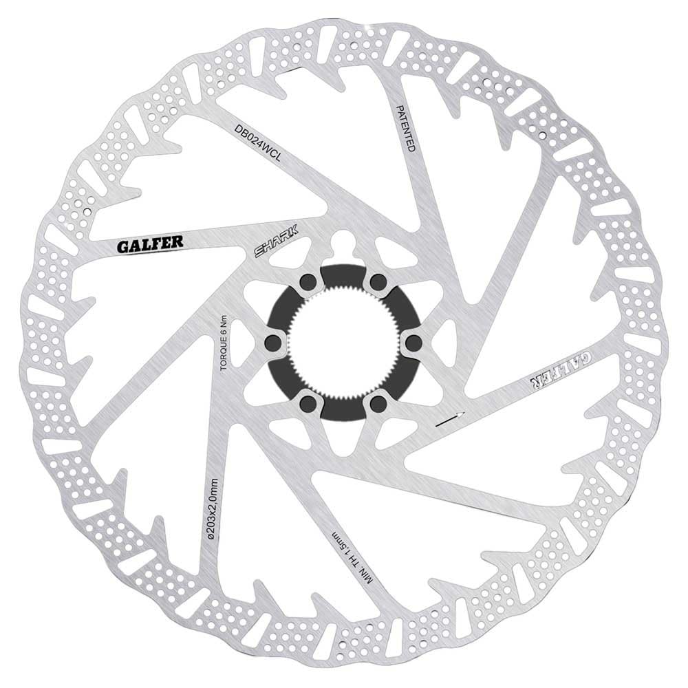 GALFER BRAKING SYSTEMS Disc Rotor DB024WCL DISC Shark MTB (Center Lock) 203/2.0mm
GALFER BRAKING SYSTEMS Disc Rotor DB024WCL DISC Shark MTB (Center Lock) 203/2.0mm