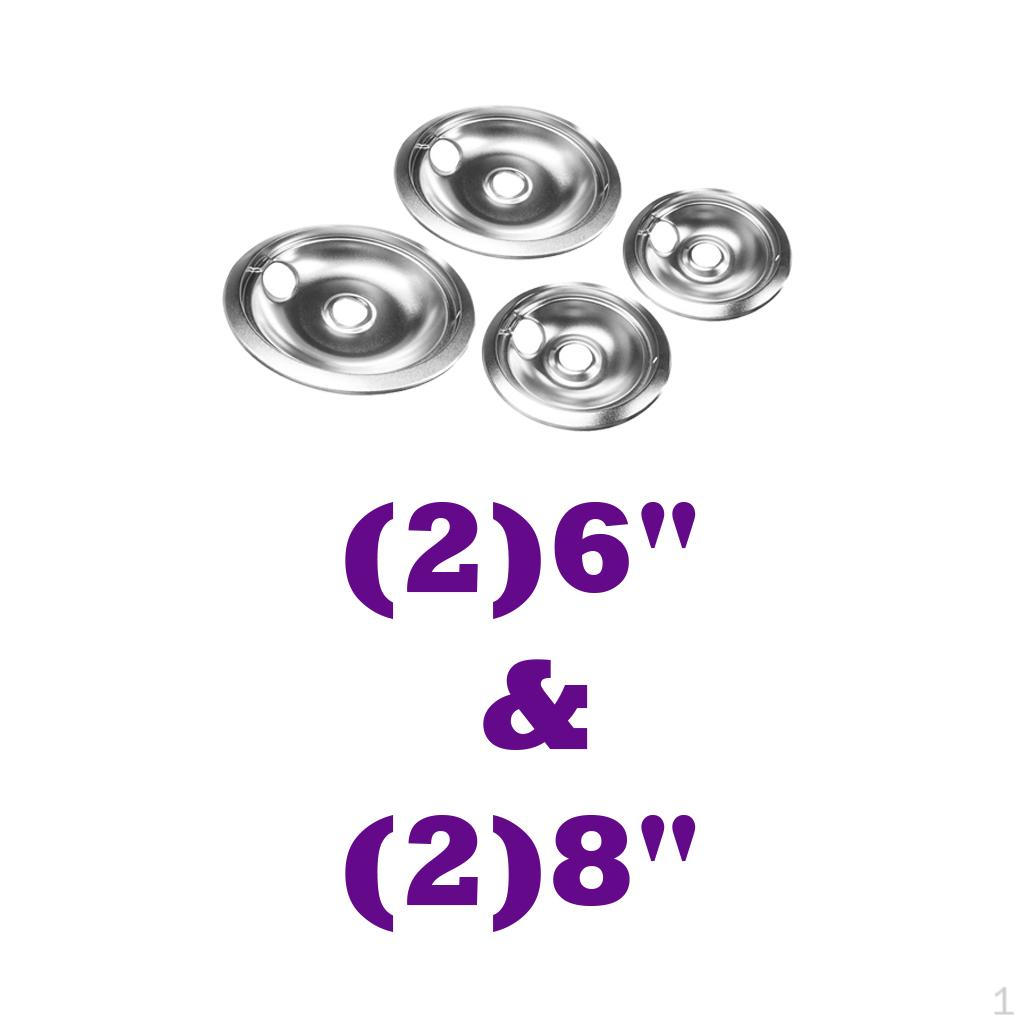 Stove Drip Pans Replacement for Etc, Two 190mm,Two 238mm
Stove Drip Pans Replacement for Etc, Two 190mm,Two 238mm
