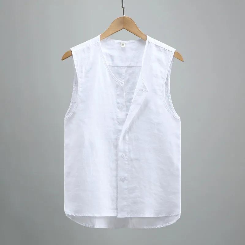 Men s Summer Solid-Color Casual Sleeveless Vest Youthful Vintage-Washed Breathable Button-Front Lightweight Top XXXXL
Men s Summer Solid-Color Casual Sleeveless Vest Youthful Vintage-Washed Breathable Button-Front Lightweight Top XXXXL