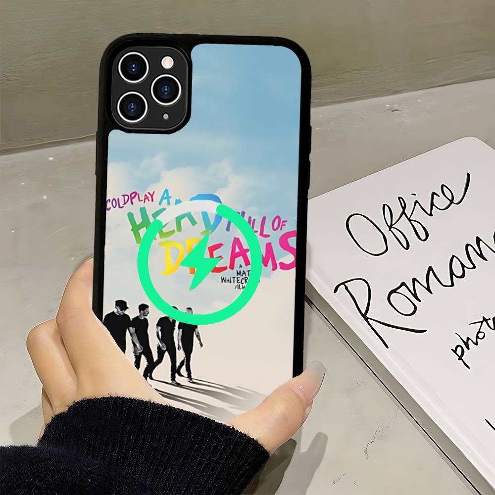Famous Popular C-coldplayS Rock Band Magnetic Wireless Phone Case For IPhone 17 16 15 14 Plus 13 12 11 Pro Max iPhone 17 Pro
Famous Popular C-coldplayS Rock Band Magnetic Wireless Phone Case For IPhone 17 16 15 14 Plus 13 12 11 Pro Max iPhone 17 Pro