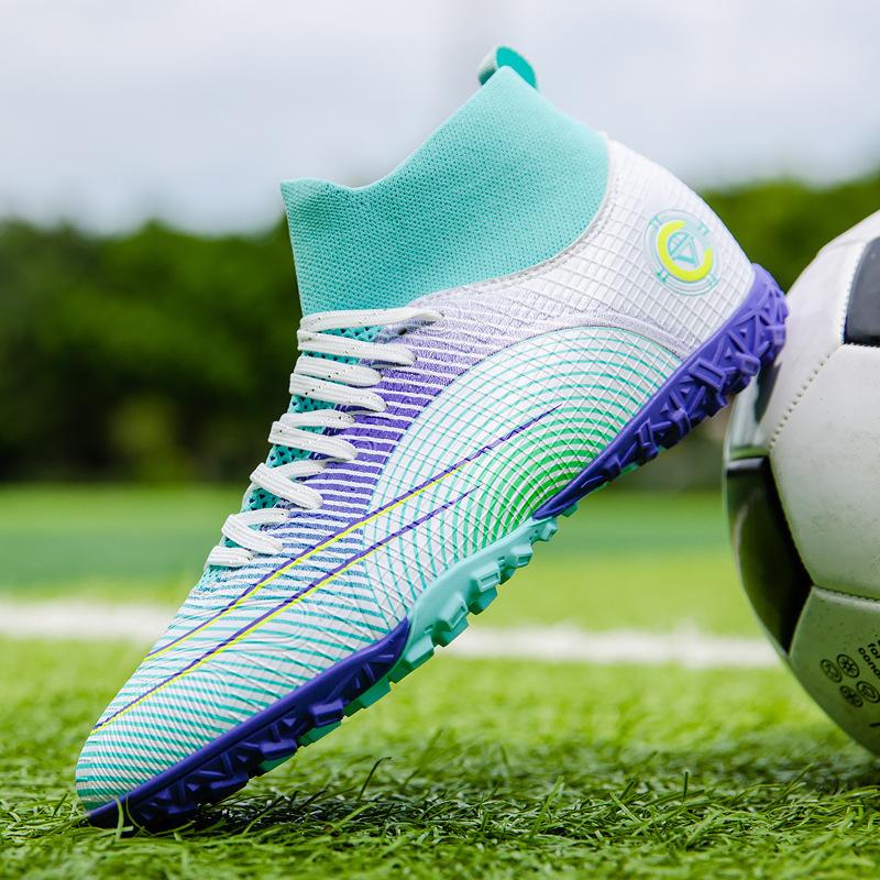 New football shoes men s AG long nails youth students outdoor sports competition training shoes TF broken nails boys 35
New football shoes men s AG long nails youth students outdoor sports competition training shoes TF broken nails boys 35