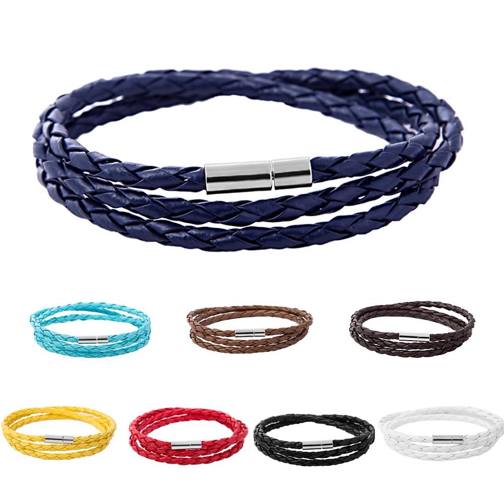 Новый простой кожаный браслет, разноцветные плетеные браслеты, многослойный браслет из искусственной кожи высокого качества для женщин, подарок
Новый простой кожаный браслет, разноцветные плетеные браслеты, многослойный браслет из искусственной кожи высокого качества для женщин, подарок