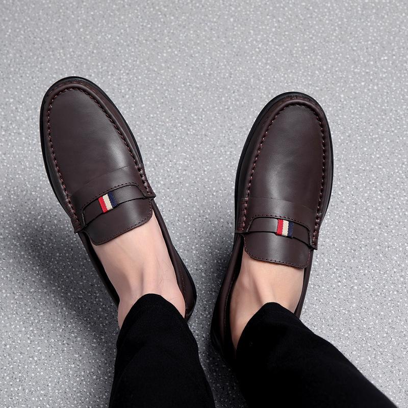 New retro British style men s shoes casual Korean version of foot cover Doudou shoes spring and summer driving trend men s shoes 44 темно-коричневого
New retro British style men s shoes casual Korean version of foot cover Doudou shoes spring and summer driving trend men s shoes 44 темно-коричневого