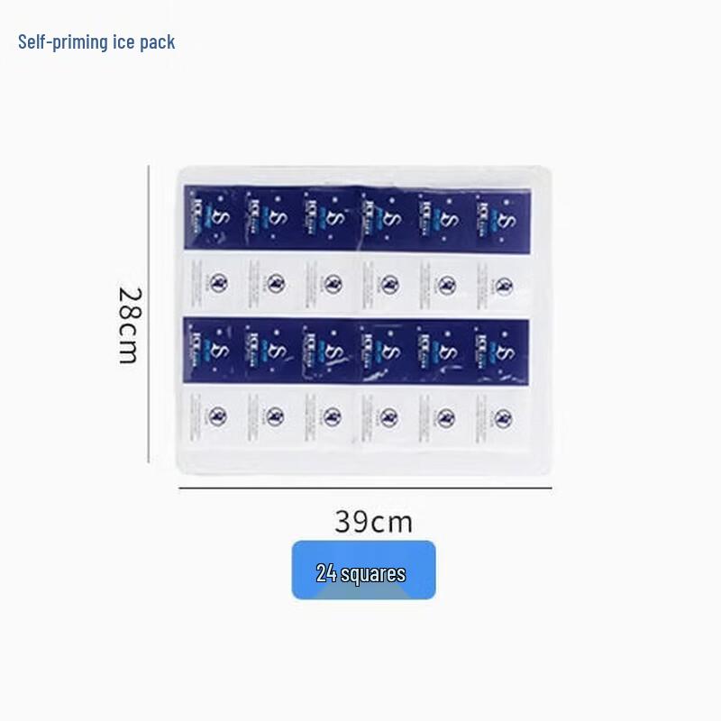 Reusable Self-Absorbing 6-Cell Ice Packs (100 Count)
Reusable Self-Absorbing 6-Cell Ice Packs (100 Count)