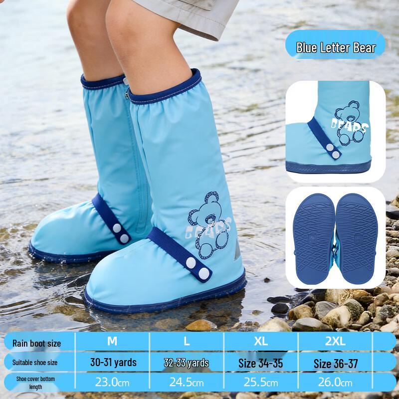 Tiantianzi Kids High-Top Waterproof Rain Shoe Covers M (30-31)
Tiantianzi Kids High-Top Waterproof Rain Shoe Covers M (30-31)